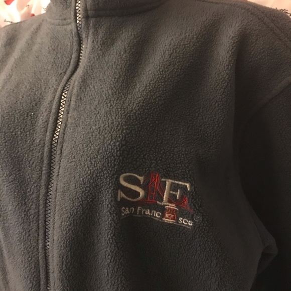 PAC Blue the original San Francisco fleece jacket - Picture 3 of 7
